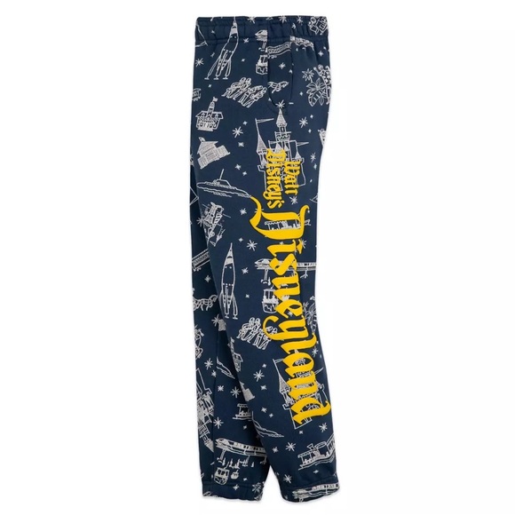 Disney Pants - Disneyland 100 Favorite Memory Logo Joggers - Size XS